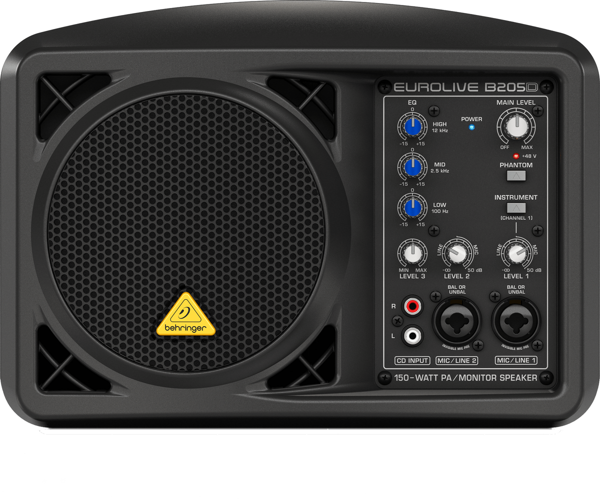 Behringer EUROLIVE B205D 150-Watt PA and Monitor Speaker