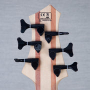 Sire M7-6 Fretless 6-String Bass Guitar - Transparent Blue