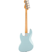 Fender Gold Foil Jazz Bass Guitar - Ebony Fingerboard, Sonic Blue
