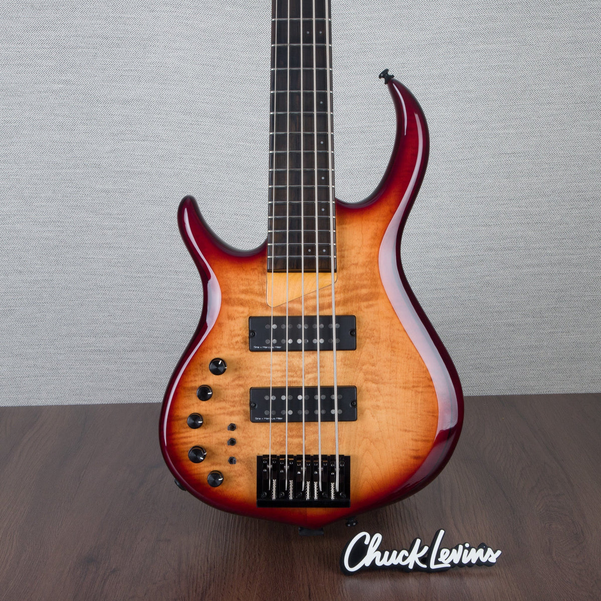 Sire Marcus Miller M7 Alder LH 5-String 2nd Gen Electric Bass Guitar - Brown Sunburst