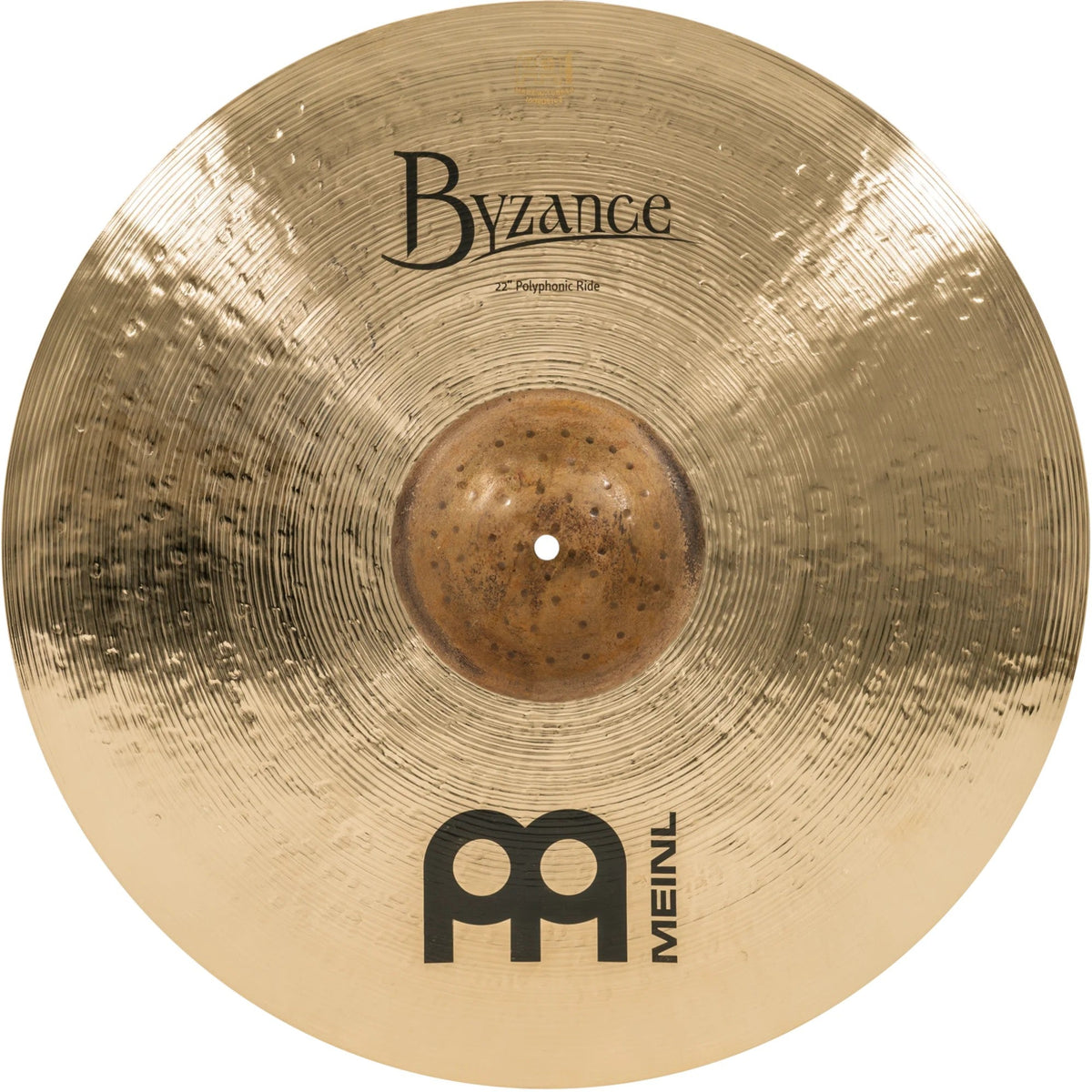 Meinl 22-Inch Byzance Brilliant Polyphonic Ride Cymbal