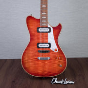 Powers Electric A-Type Select Maple Hartail Electric Guitar - Cosmo Orange - #B208