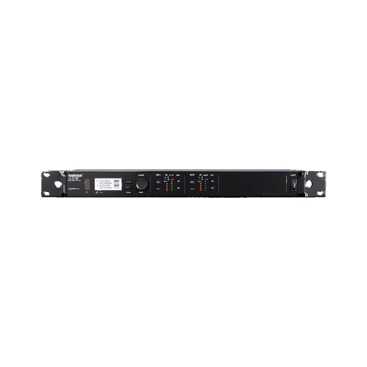 Shure ULXD4D Wireless Wide-Band Digital Receiver - G57 Band - New