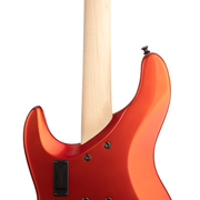 Brubaker JXB-4 Standard Bass Guitar - Tangerine Metallic
