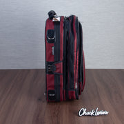Marcus Bonna Triple Clarinet Case with Backpack Extension - Wine Red