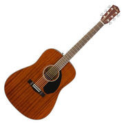 Fender CD-60S Solid Top Dreadnought Acoustic Guitar - All Mahogany