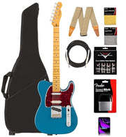 Fender American Professional Classic Hotshot Telecaster - Faded Lake Placid Blue w/ Cleaning Kit