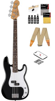 Fender Standard Precision Bass - 3-Color Sunburst w/ Guitar Cleaning Kit