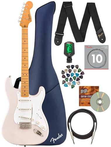 Fender Squier Classic Vibe '50s Stratocaster - White Blonde w/ Gig Bag