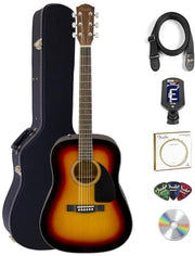 Fender CD-60 Dreadnought Acoustic Guitar - Sunburst w/ Hard Case