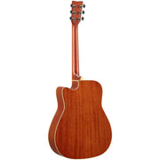 Yamaha FGC-TA Dreadnought Cutaway Transacoustic Guitar - Vintage Tint