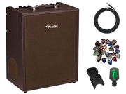Fender Acoustic SFX II Acoustic Guitar Combo Amplifier w/ Fender Amperstand Guitar Cradle