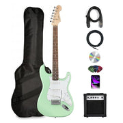 Fender Squier Stratocaster - Surf Green w/ Amplifier