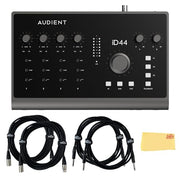 Audient iD44 MKII USB Audio Interface w/ 2 XLR Cables