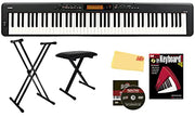 Casio CDP-S360 88-Key Compact Digital Piano w/ Adjustable Stand