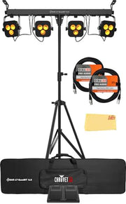 Chauvet 4BAR LT QuadBT ILS w/ DMX Cables