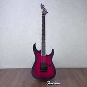 ESP USA M-I DX Electric Guitar - See Thru Black Cherry Sunburst - #US22183