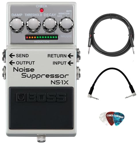 Boss NS-1X Noise Suppressor w/ Instrument Cable