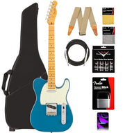 Fender American Professional Classic Telecaster - Faded Lake Placid Blue w/ Cleaning Kit