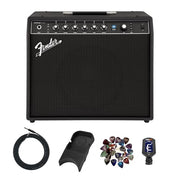 Fender Mustang LTX100 Guitar Combo Amplifier - Black w/ Amperstand Cradle