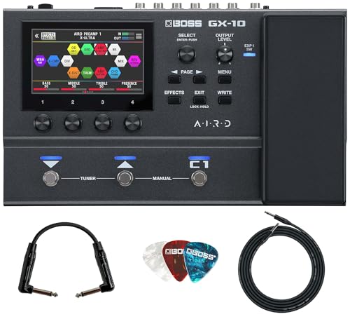 Boss GX-10 Guitar Effects Processor w/ Instrument Cable