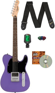 Fender Squier Sonic Esquire H Electric Guitar - Ultraviolet w/ Tuner