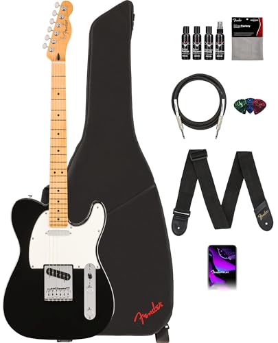 Fender Player II Telecaster - Black w/ Cleaning Kit