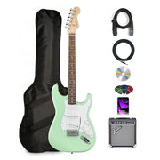 Fender Squier Stratocaster - Surf Green w/ Frontman 10G Amplifier