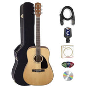 Fender CD-60 Dreadnought Acoustic Guitar - Natural w/ Hard Case