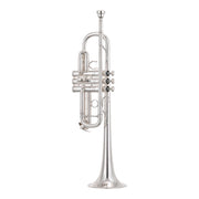 Yamaha YTR-9445CHS-BR III Xeno Artist Professional C Trumpet - Silver-Plated