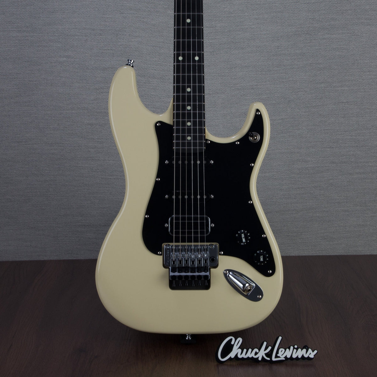 Lerxst Alex Lifeson Signature Electric Guitar with Floyd Rose - Limelight Cream - #24309104