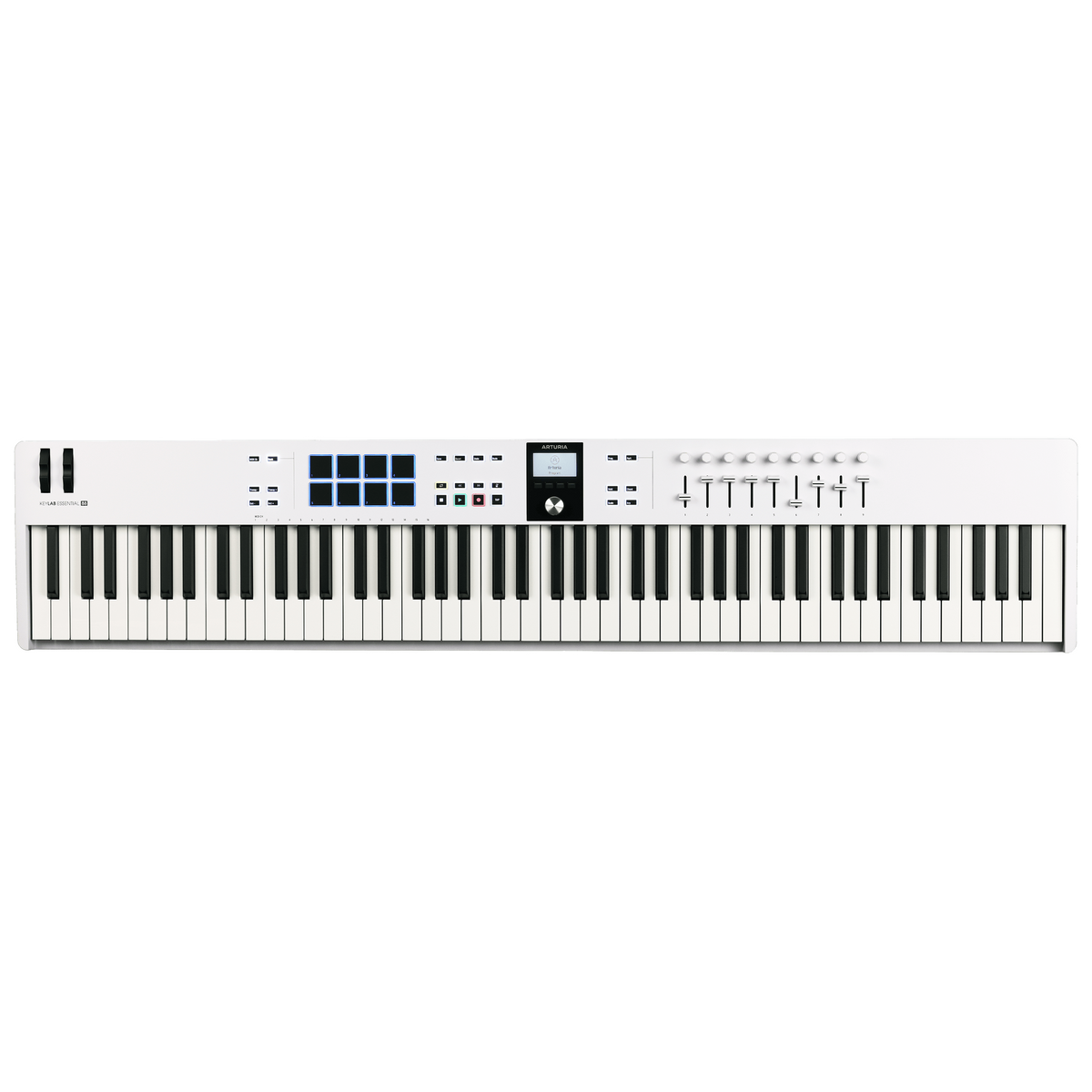 Arturia KeyLab Essential 88 Mk3 MIDI Controller - White