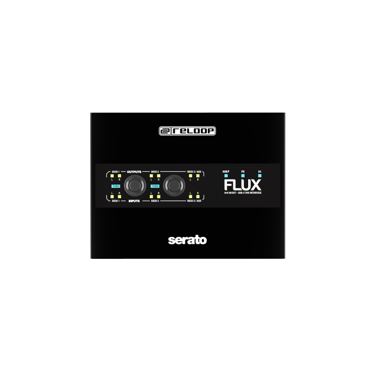 Reloop Flux 6x6 In/Out USB-C DVS Interface for Serato DJ Pro
