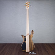 Spector Euro 5 LT Solid Korina Wings 5-String Electric Bass Guitar - Natural Satin - CHUCKSCLUSIVE - #NB23465