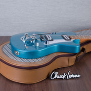 Powers Electric A-Type Electric Guitar - Tourmaline Green Metallic - #B181