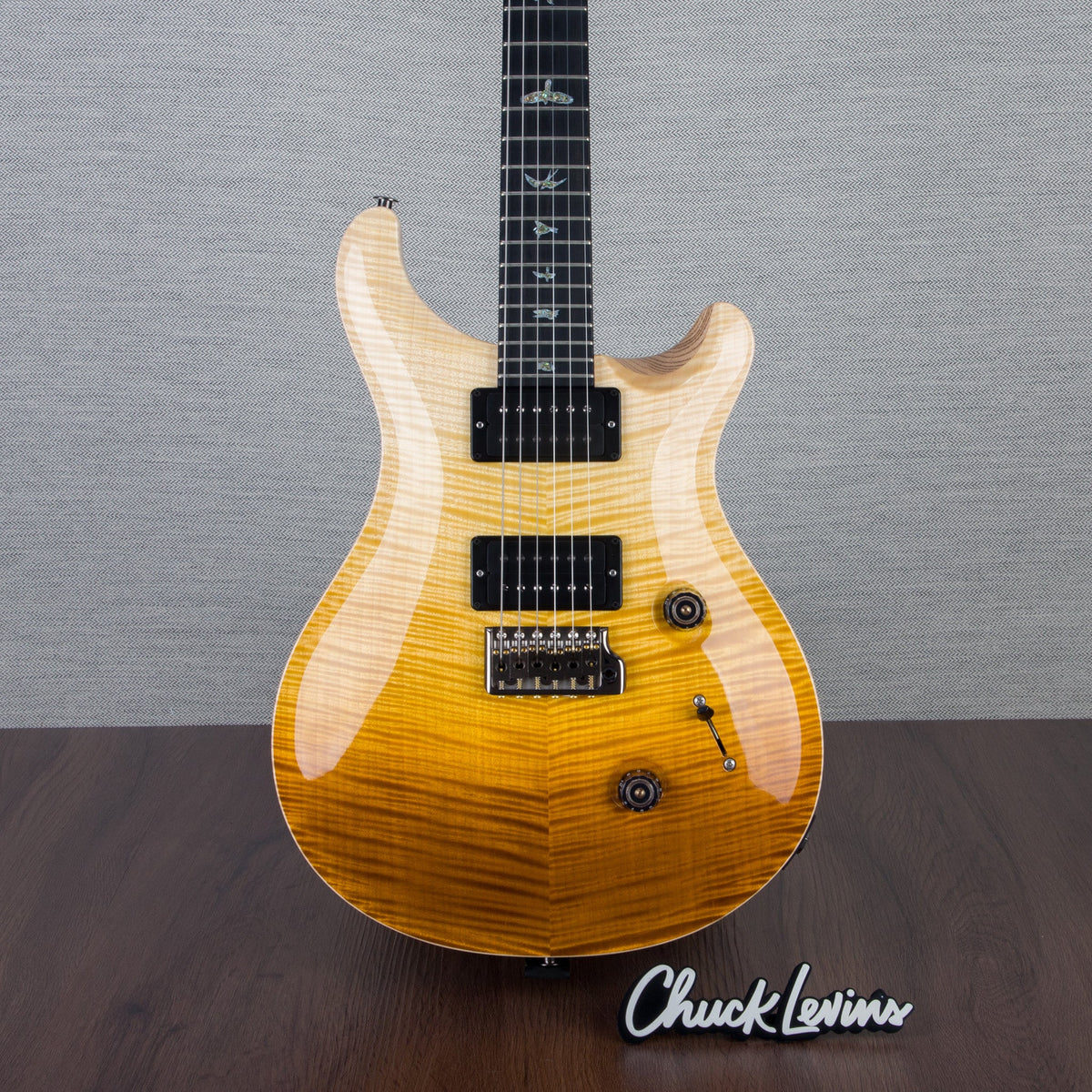 PRS Wood Library Custom 24 Electric Guitar - Private Stock Goldstorm Fade Finish - CHUCKSCLUSIVE - #240383980 - 2024