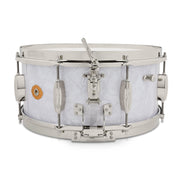 Slingerland 6.5 x 14-Inch Gene Krupa Radio King Solid Maple Snare Drum - White Marine Pearl