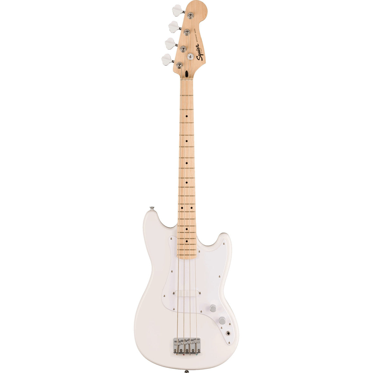 Squier Sonic Bronco Electric Bass Guitar - Arctic White