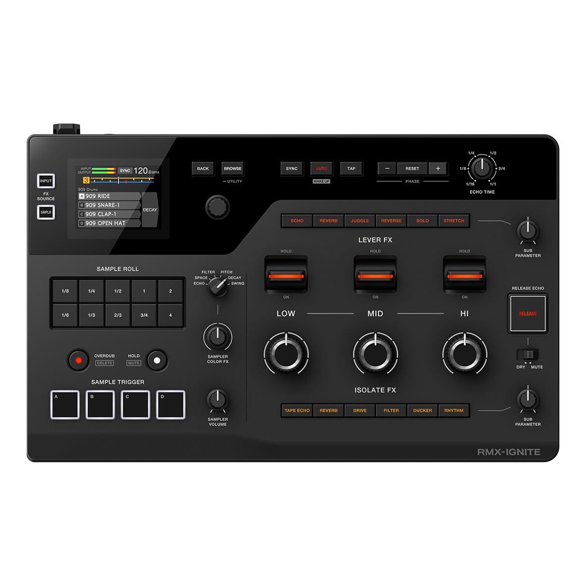 AlphaTheta RMX-Ignite DJ Effector