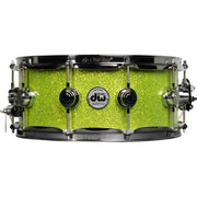 Drum Workshop Collectors Series 6x14 Snare Drum - Lime Green Glass