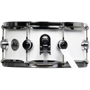 Drum Workshop Collectors Series 6x13 Snare Drum - White Glass