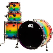 Drum Workshop Collectors Series 4-Piece Shell Kit - Rainbow Fade