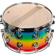 Drum Workshop Collectors Series 8x14 Snare Drum - Rainbow Fade