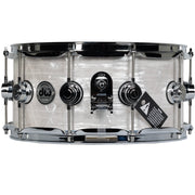 Drum Workshop Collectors Series 5x14 Snare Drum - White Onyx