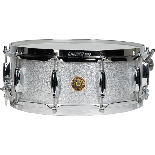 Gretsch Broadkaster 5.5x14 Snare Drum - Silver Sparkle