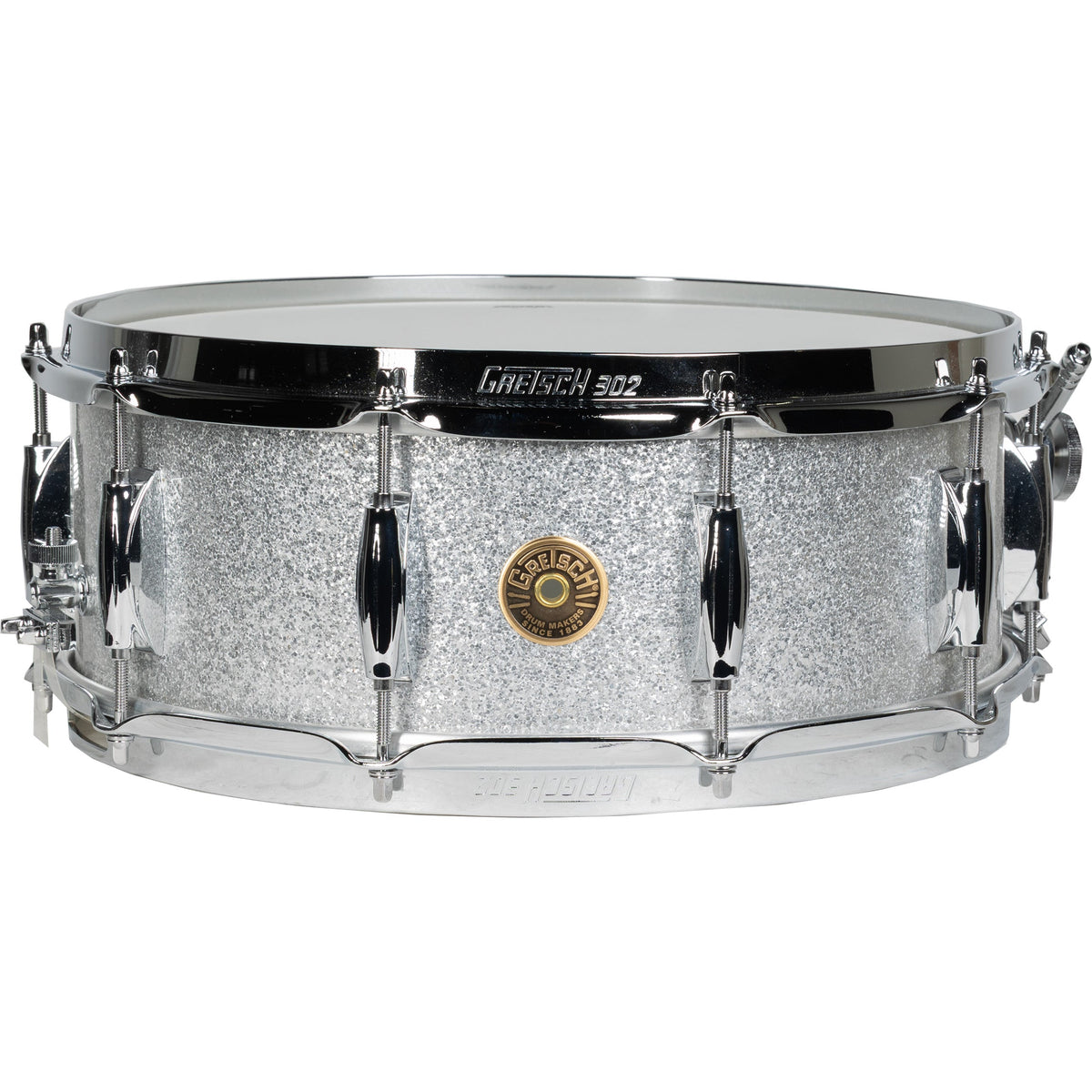 Gretsch Broadkaster 5.5x14 Snare Drum - Silver Sparkle