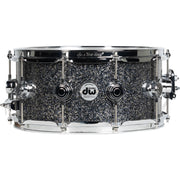 Drum Workshop Collectors Series SonicPly 6.5x14 Snare Drum - Black Galaxy
