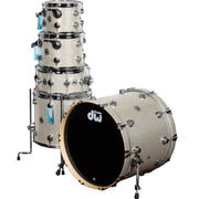 Drum Workshop SonicPly Collectors Series 5-Piece Shell Kit - Broken Glass