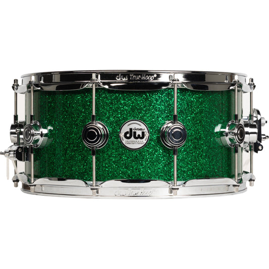 Drum Workshop Collectors Series 6.5x14 Snare Drum - Green Glass