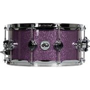Drum Workshop Collectors Series SonicPly 6.5x14 Snare Drum - Purple Glass
